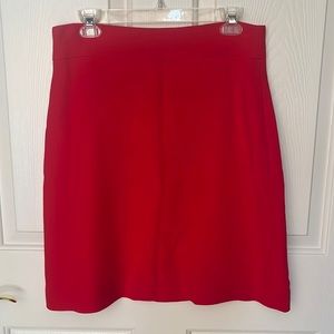 Kate Spade Red Skirt Size 8